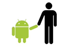 Imagem do Android e Boneco